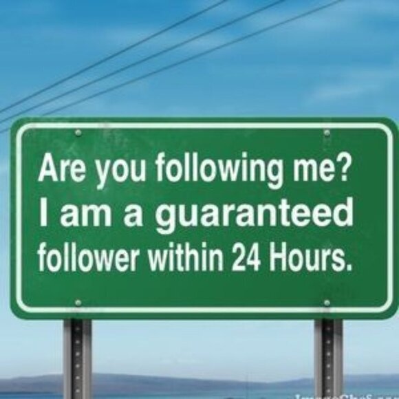 I return all follows...follow me! - Picture 1 of 1